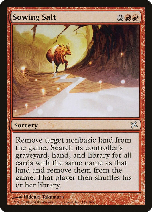 Image for Sowing Salt (118) - Magic: The Gathering