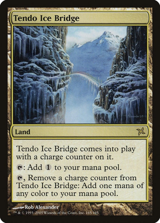 Image for Tendo Ice Bridge (165) - Magic: The Gathering