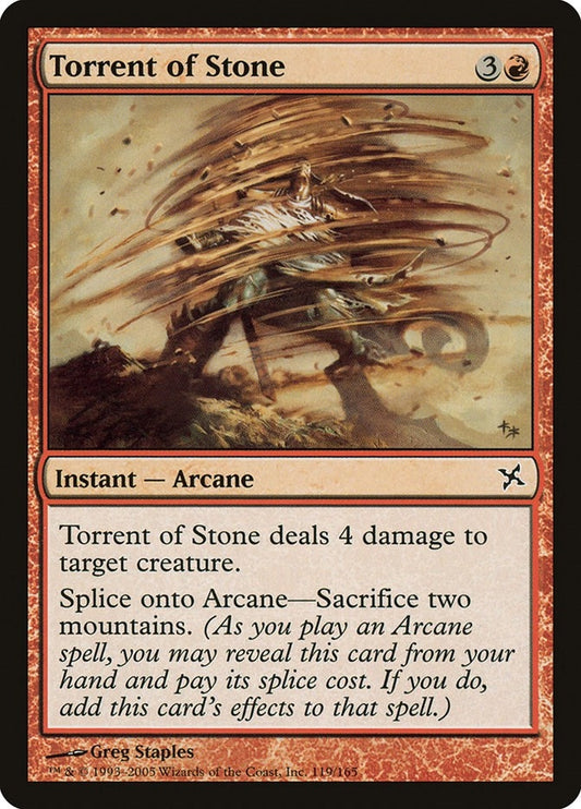Image for Torrent of Stone (119) - Magic: The Gathering