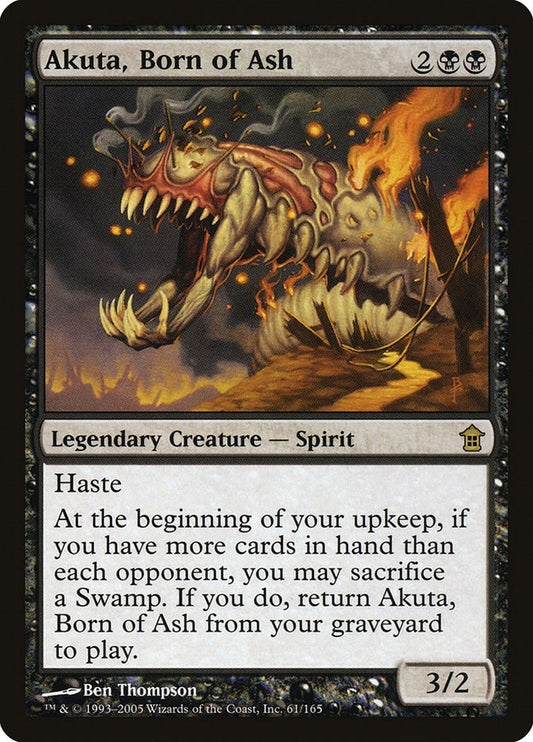 Image for Akuta, Born of Ash (61) - Magic: The Gathering