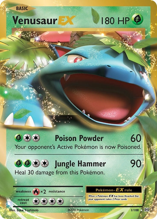 Image for Venusaur EX (1/108) - Pokemon