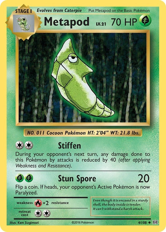 Image for Metapod (4/108) - Pokemon