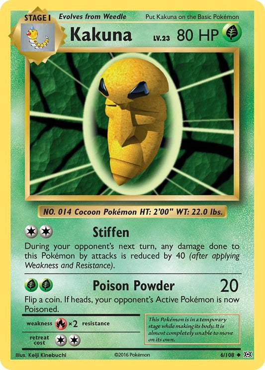 Image for Kakuna (6/108) - Pokemon