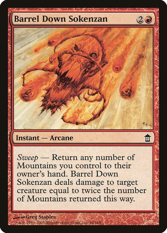 Image for Barrel Down Sokenzan (94) - Magic: The Gathering