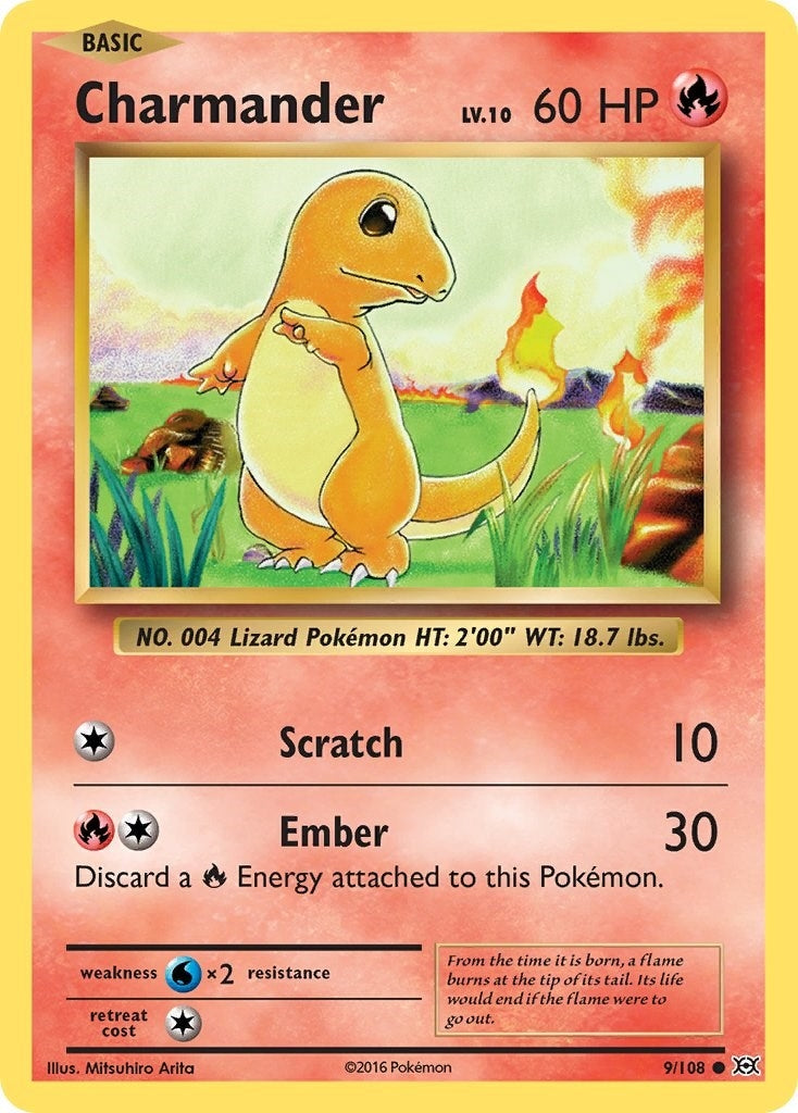 Image for Charmander (9/108) - Pokemon