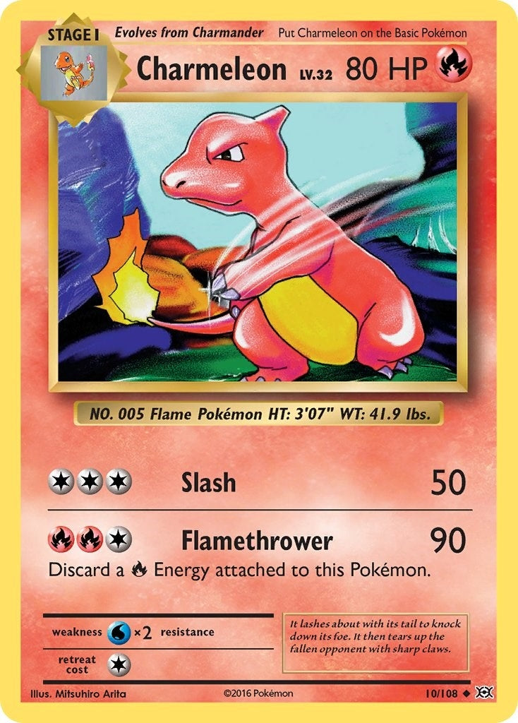 Image for Charmeleon (10/108) - Pokemon