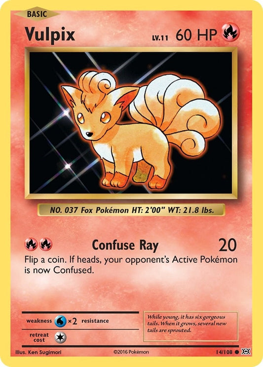 Image for Vulpix (14/108) - Pokemon