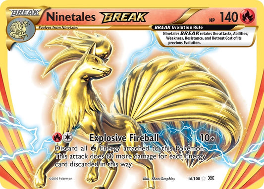 Image for Ninetales BREAK (16/108) - Pokemon