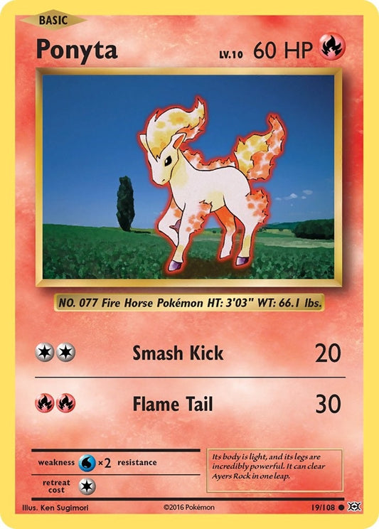 Image for Ponyta (19/108) - Pokemon