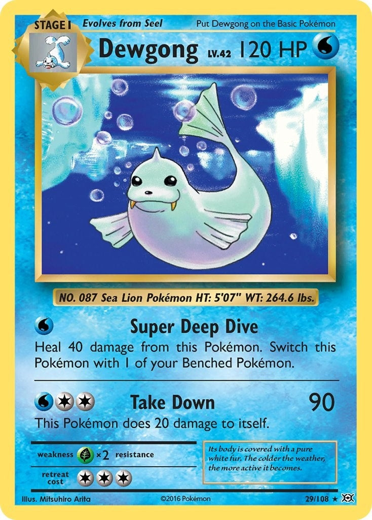 Image for Dewgong (29/108) - Pokemon