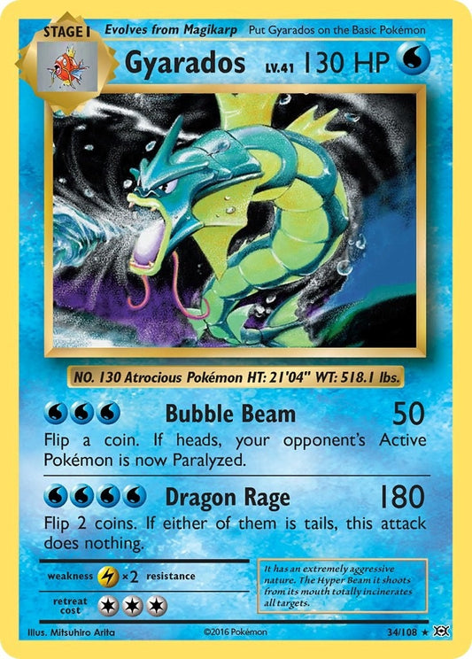 Image for Gyarados (34/108) - Pokemon