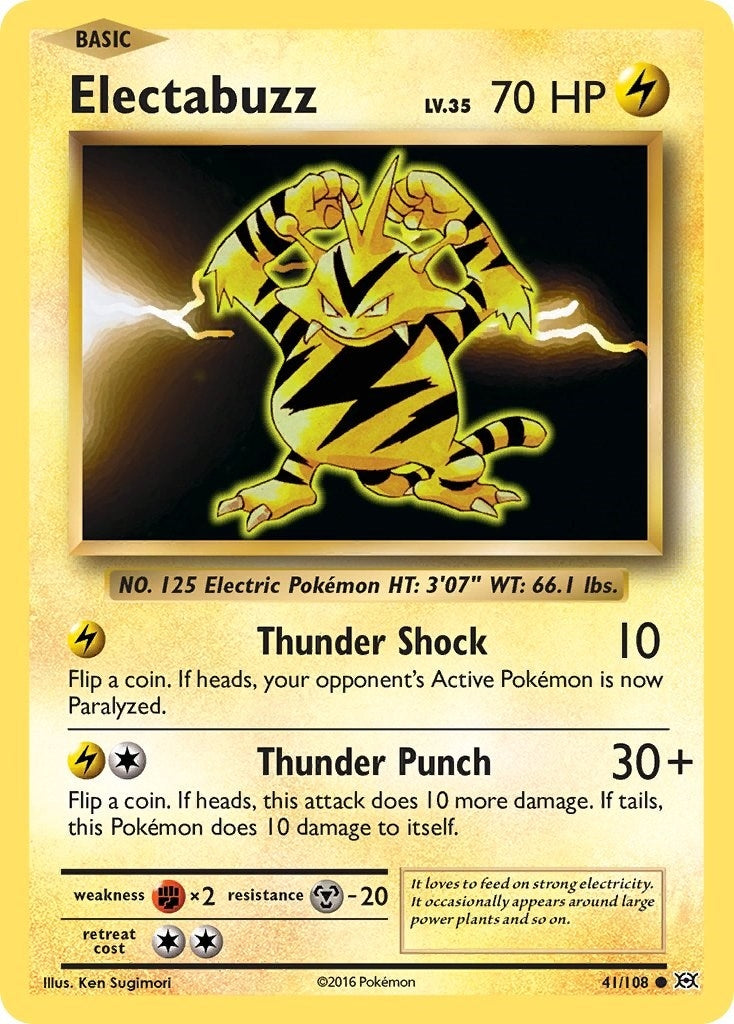Image for Electabuzz (41/108) - Pokemon