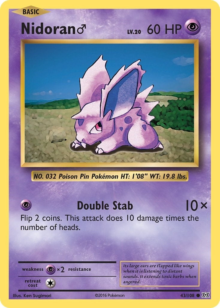 Image for Nidoran M (43/108) - Pokemon