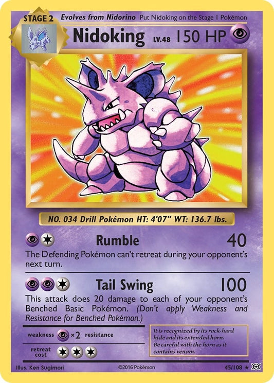Image for Nidoking (45/108) - Pokemon