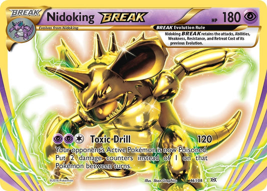 Image for Nidoking BREAK (46/108) - Pokemon