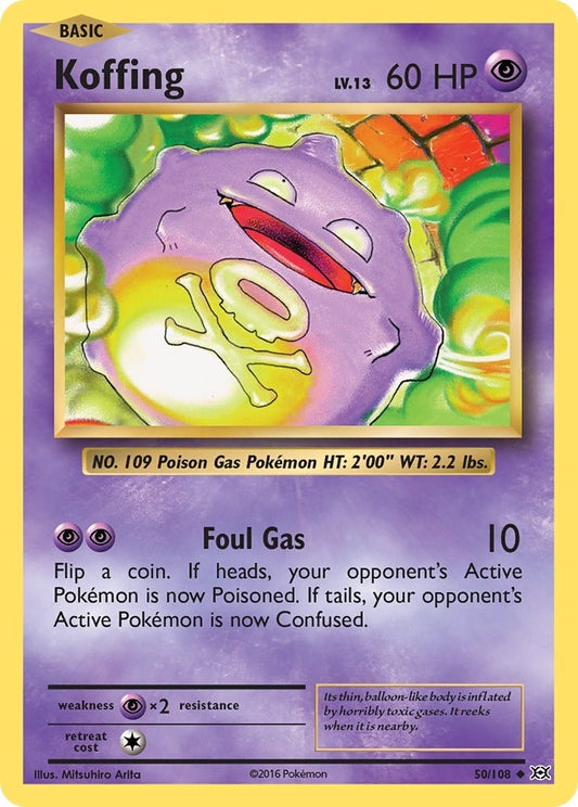 Image for Koffing (50/108) - Pokemon