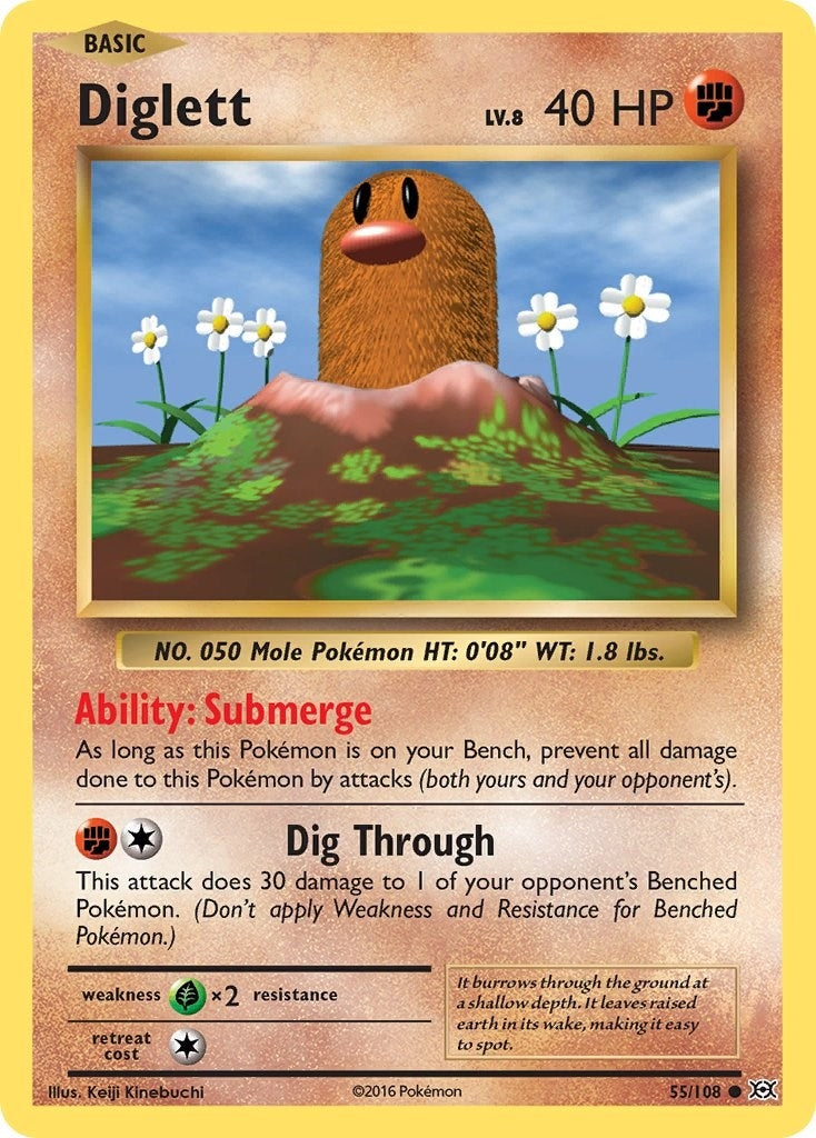 Image for Diglett (55/108) - Pokemon