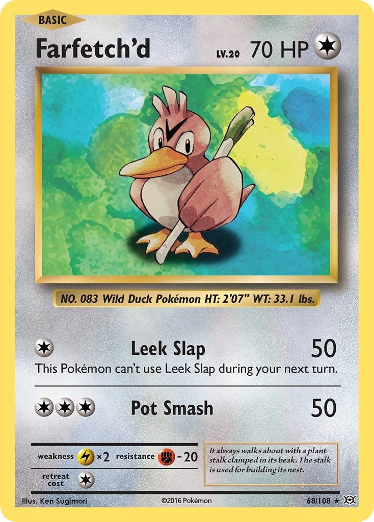 Image for Farfetch'd (68/108) - Pokemon