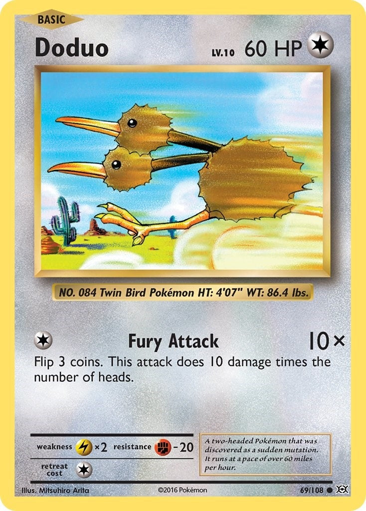 Image for Doduo (69/108) - Pokemon