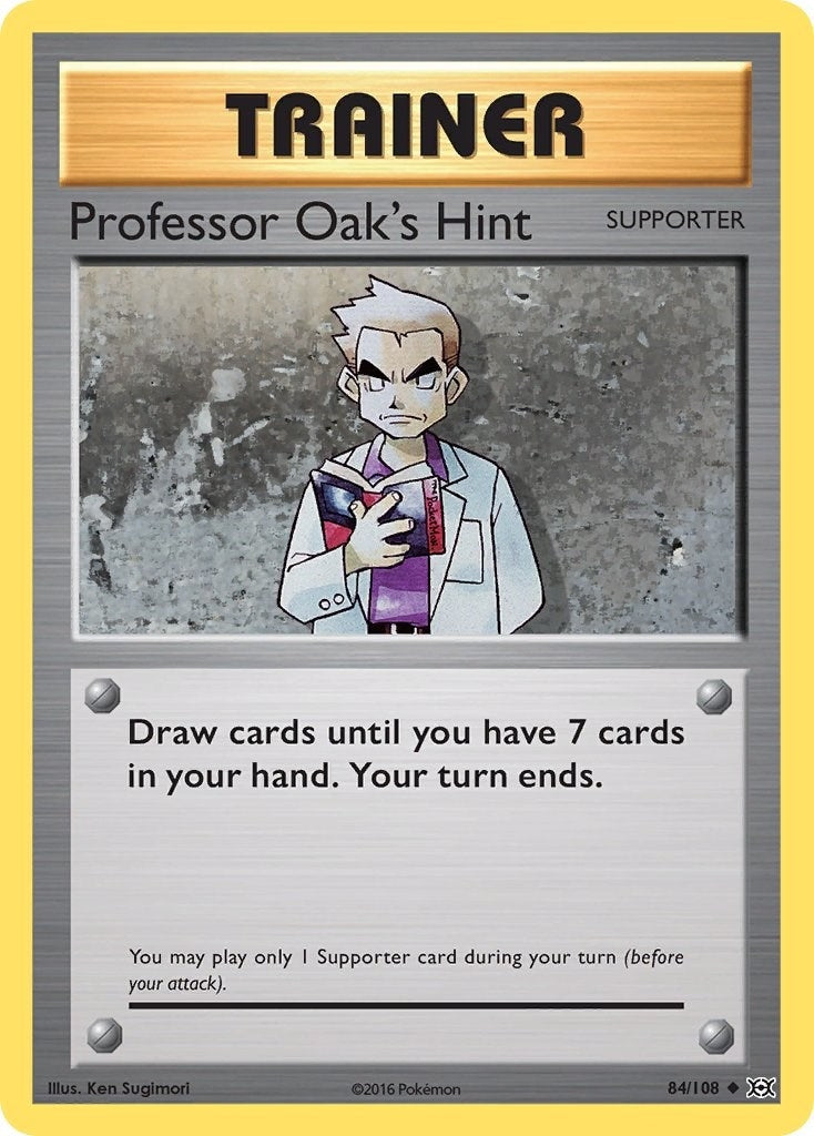 Image for Professor Oak's Hint (84/108) - Pokemon