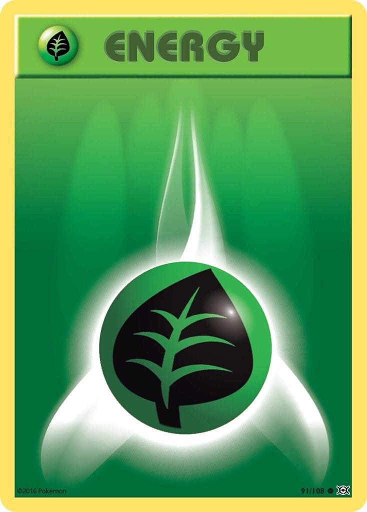 Image for Grass Energy (91/108) - Pokemon