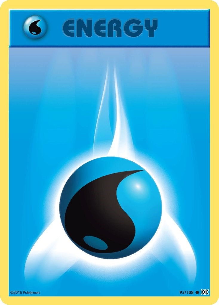 Image for Water Energy (93/108) - Pokemon