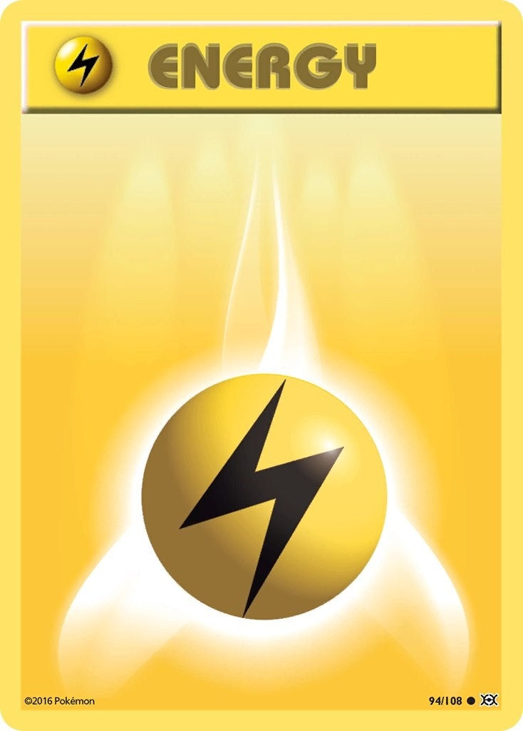 Image for Lightning Energy (94/108) - Pokemon