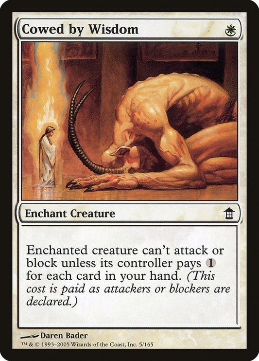 Image for Cowed by Wisdom (5) - Magic: The Gathering