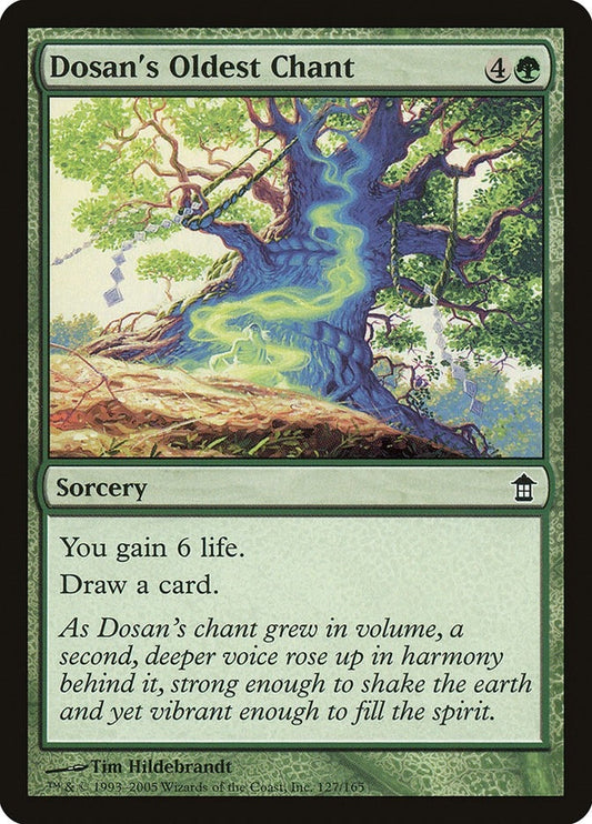 Image for Dosan's Oldest Chant (127) - Magic: The Gathering