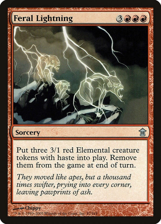 Image for Feral Lightning (97) - Magic: The Gathering