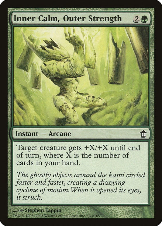 Image for Inner Calm, Outer Strength (133) - Magic: The Gathering