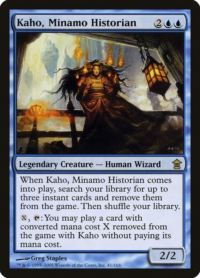 Image for Kaho, Minamo Historian (41) - Magic: The Gathering