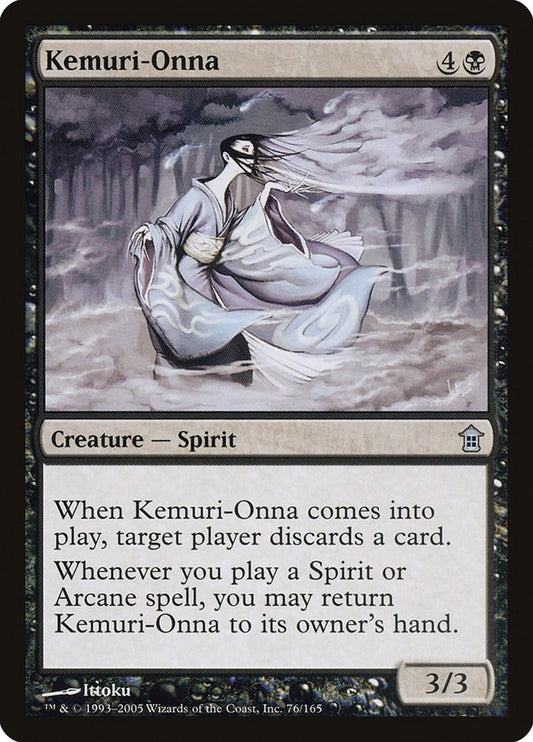 Image for Kemuri-Onna (76) - Magic: The Gathering