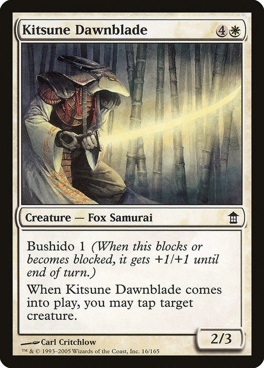 Image for Kitsune Dawnblade (16) - Magic: The Gathering