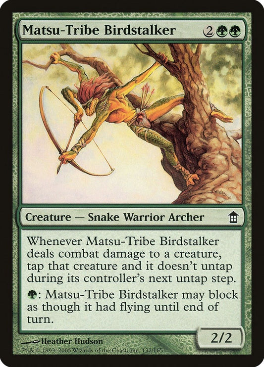 Image for Matsu-Tribe Birdstalker (137) - Magic: The Gathering