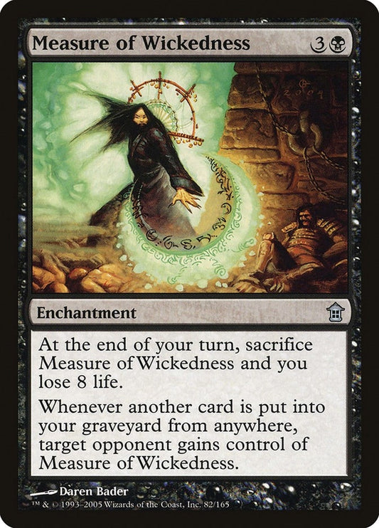 Image for Measure of Wickedness (82) - Magic: The Gathering