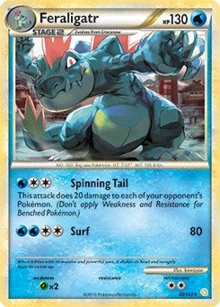 Image for Feraligatr - 20/123 (Cosmos Holo) (020/123) - Pokemon