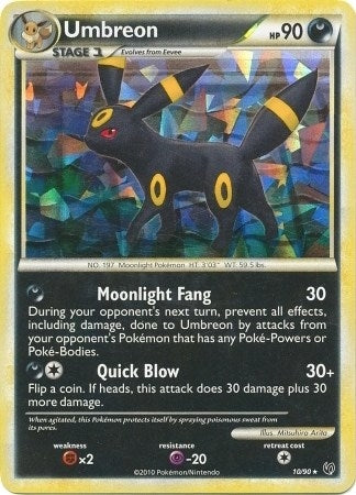 Image for Umbreon - 10/90 (Cracked Ice Holo) (010/090) - Pokemon