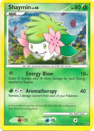 Image for Shaymin - 38/127 (DPPt Platinum) (038/127) - Pokemon
