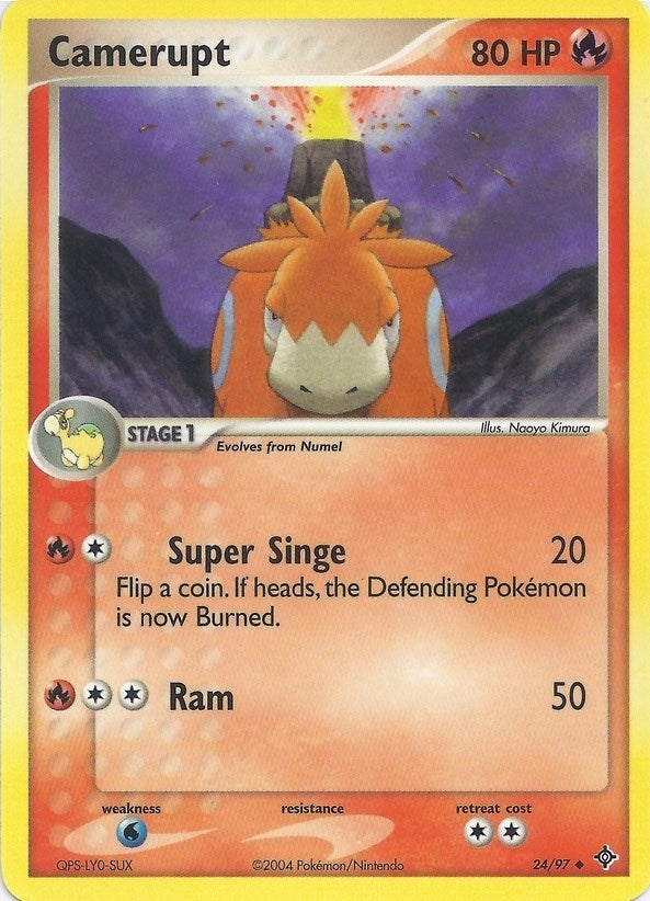 Image for Camerupt (24) - Pokemon