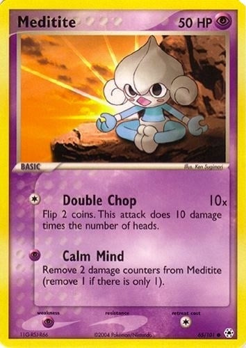 Image for Meditite (65) - Pokemon