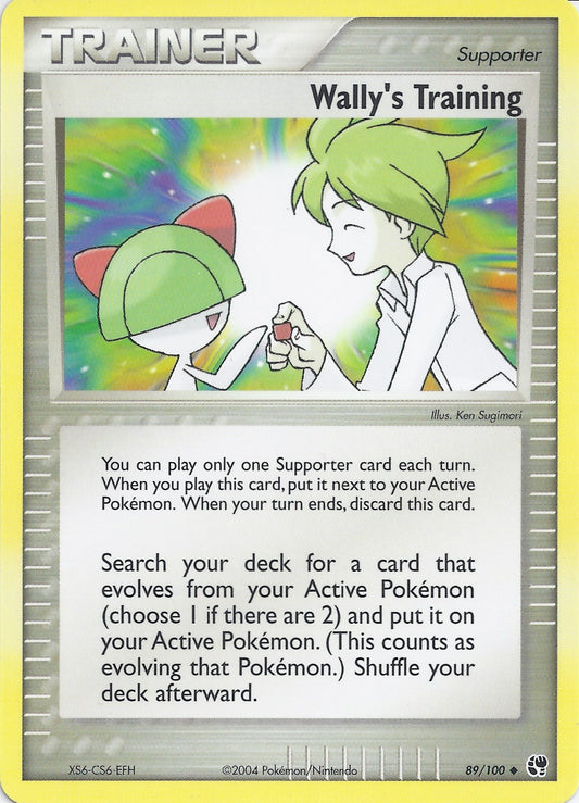 Image for Wally's Training (89) - Pokemon