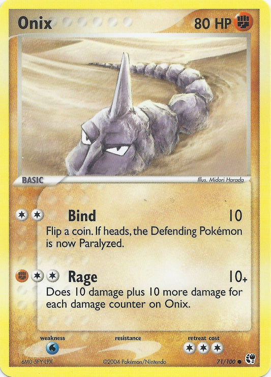 Image for Onix (71) - Pokemon
