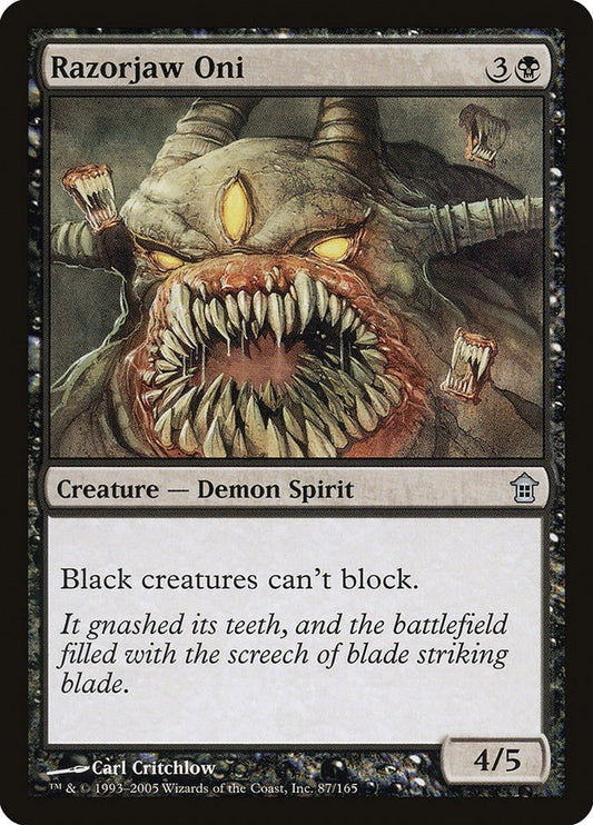 Image for Razorjaw Oni (87) - Magic: The Gathering