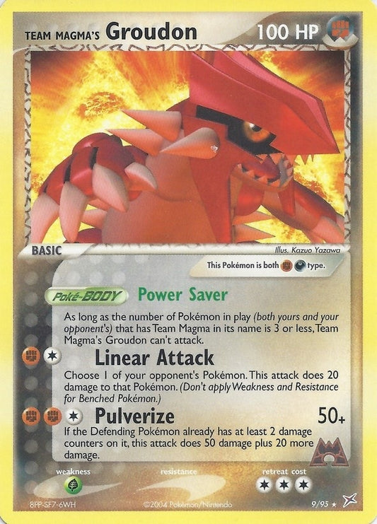 Image for Team Magma's Groudon - 9/95 (EX Team Magma vs Team Aqua) (009/095) - Pokemon