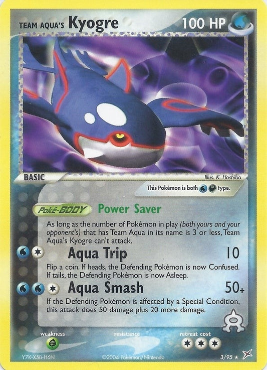 Image for Team Aqua's Kyogre - 3/95 (EX Team Magma vs Team Aqua) (003/095) - Pokemon