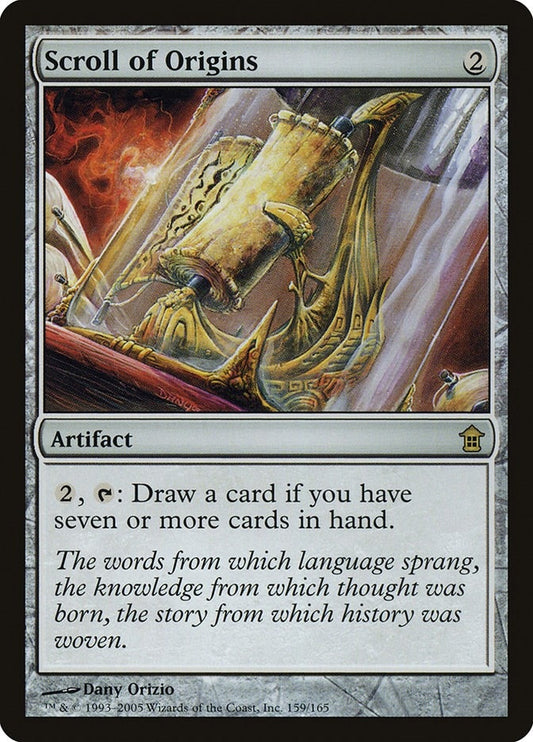 Image for Scroll of Origins (159) - Magic: The Gathering