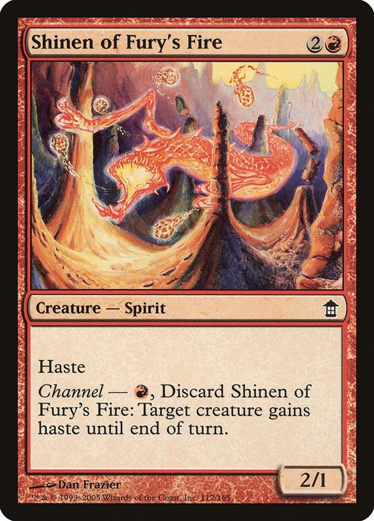 Image for Shinen of Fury's Fire (112) - Magic: The Gathering