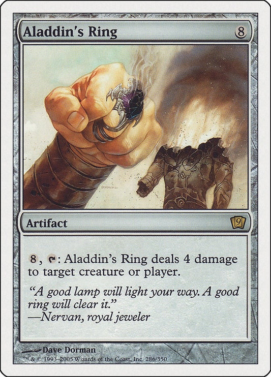 Image for Aladdin's Ring (286) - Magic: The Gathering