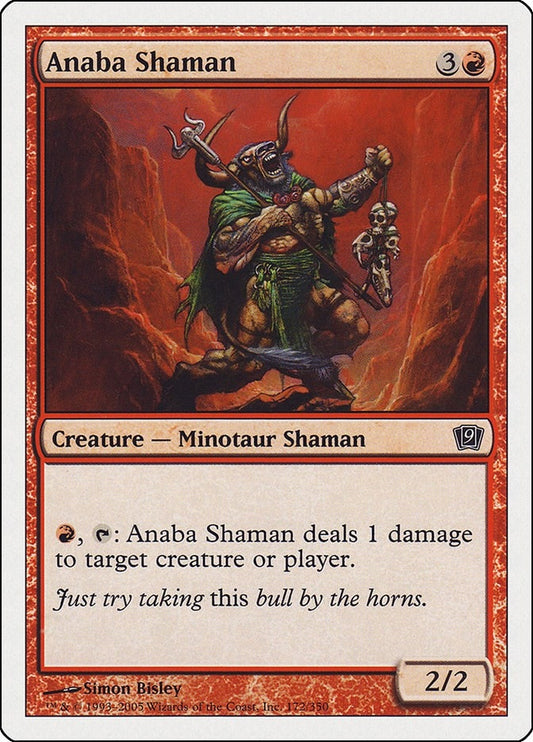 Image for Anaba Shaman (172) - Magic: The Gathering